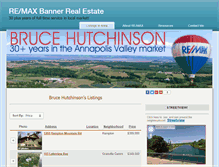 Tablet Screenshot of annapolisvalleyhomes.com